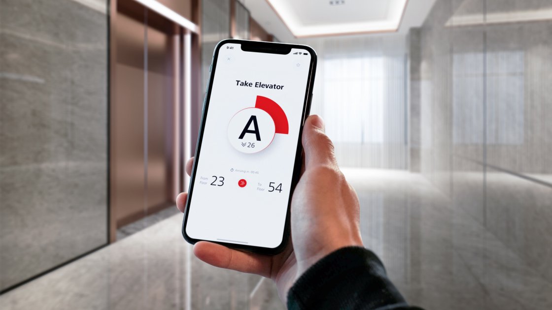 Schindler myPORT Mobile app solution for seamless building journeys
